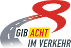 Logo Gib Acht im Verkehr